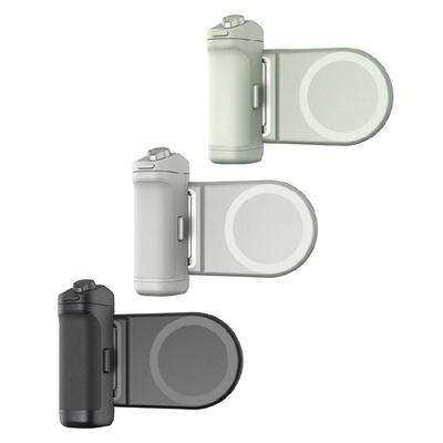 Poignée Grip Magnétique pour Caméra de Smartphone Télécommande Compatible Bluetooth et Charge Magnétique pour Voyage
