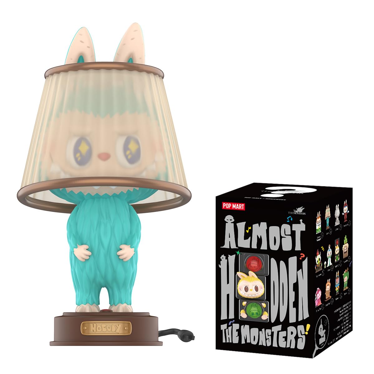 

POP MART THE MONSTERS Almost Hidden Series [1 Piece] Pop Mart Gachapon Blind Box Figure Plastic Model Premium Toy PVC Soft Vinyl Original Character