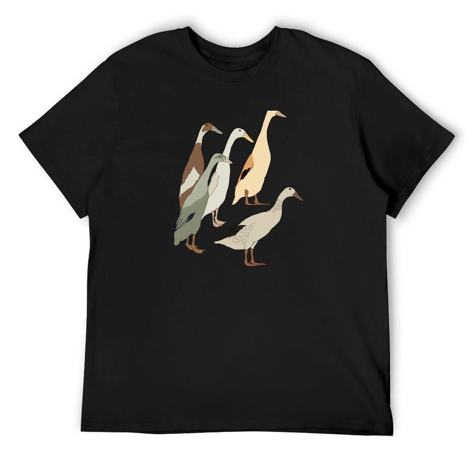 

Indian Runner Ducks T-Shirt essential t shirt football t shirt vintage t shirts shirts men 4XL