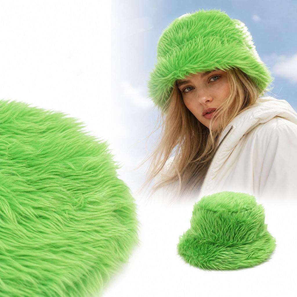 Unisex Plush Hat Winter Warm Ear Flap Outdoor Hat for Cold