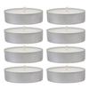 100 Packs Unscented Tea Lights Candles 4 Hour Smokeless Dripless Mini Paraffin Tealight Candles Set