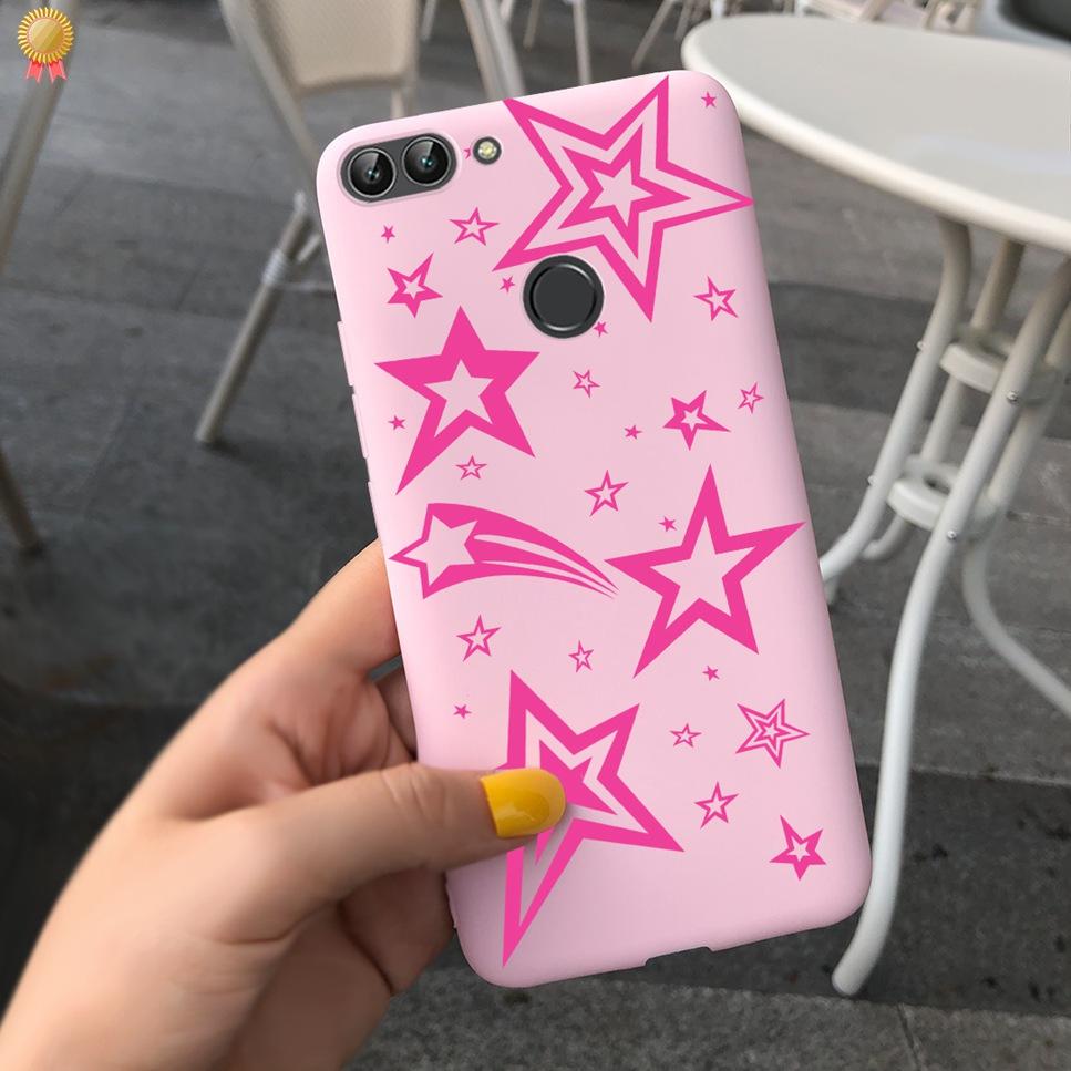 Für Huawei P Smart Hülle Niedliche Blume Schwarz Weiches TPU Silikon Bumper Hülle Für Huawei PSmart P Smart 2017 FIG-LX1 Handyhülle Funda