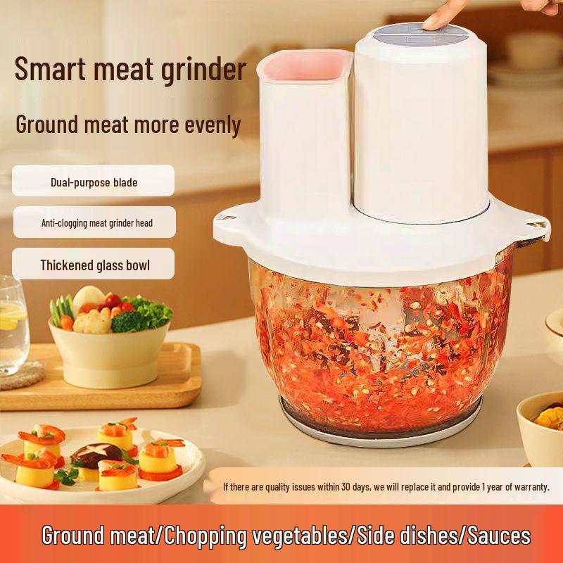 Multi-Functional Electric Meat Grinder & Vegetable Slicer