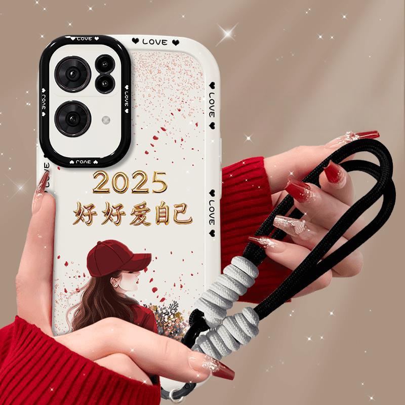 Cartoon Girl Suitable for Apple 16promax Mobile Phone Case IPhone 15 All Inclusive 14/13 Couple Puff Shell