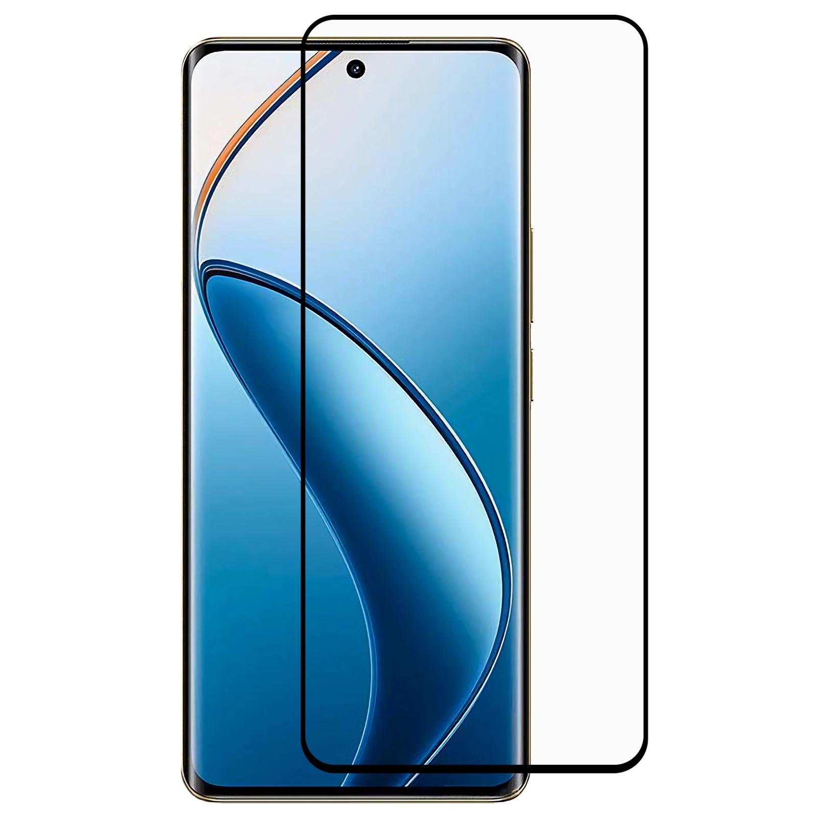 

Для Realme 12 5G Захисне скло для екрану Шовкографія Ультрапрозора Плівка для екрану мобільного телефону As Shown A