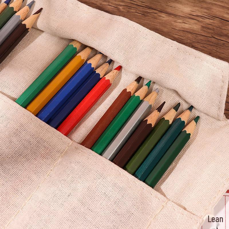 Jiujiu Stationery Creative Chinese Style Retro Roller Blind Pencil Case - Large Capacity Japanese Fabric