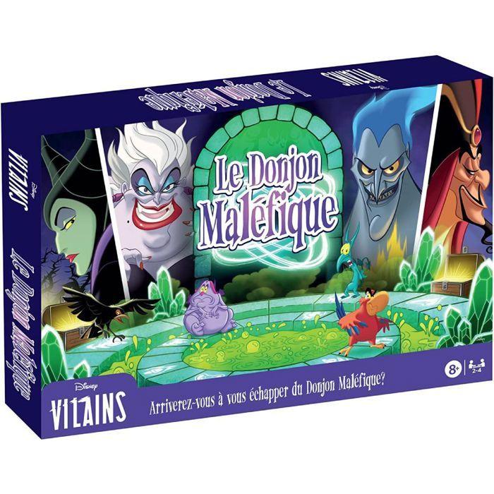 Jeu d'ambiance Cartamundi Disney Villains le Donjon Maléfique Multicolore