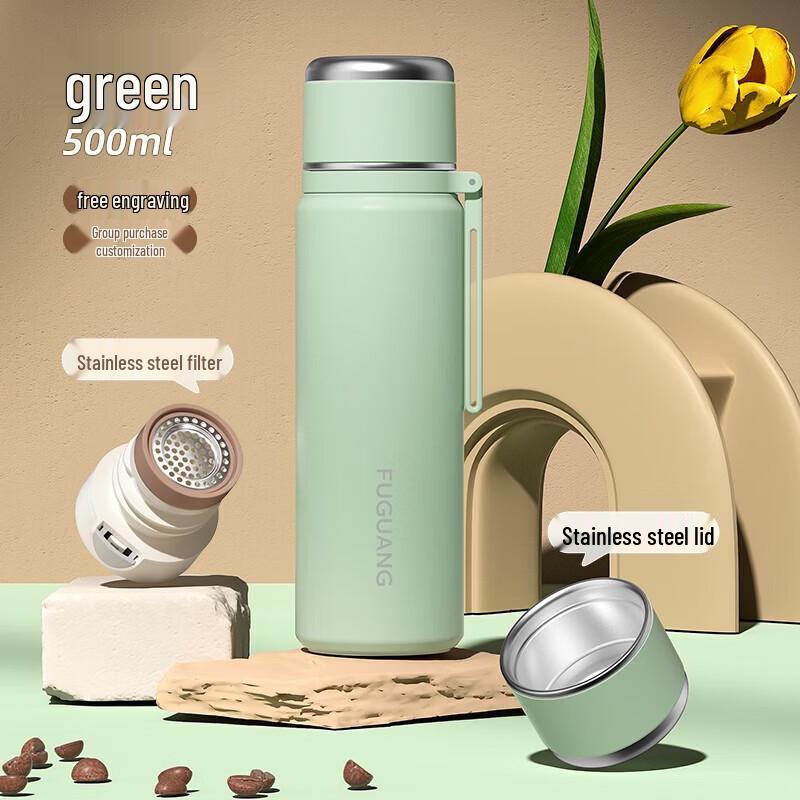 FUGUANG 316L Stainless Steel Dual-Drink Insulated Bottle