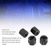 4PCS 12mm Hex Adapter Aluminum Alloy 12mm Wheel Hex Hub Drive Adapters for   SCX10 90046 for D90 1Celsius10 RC Car