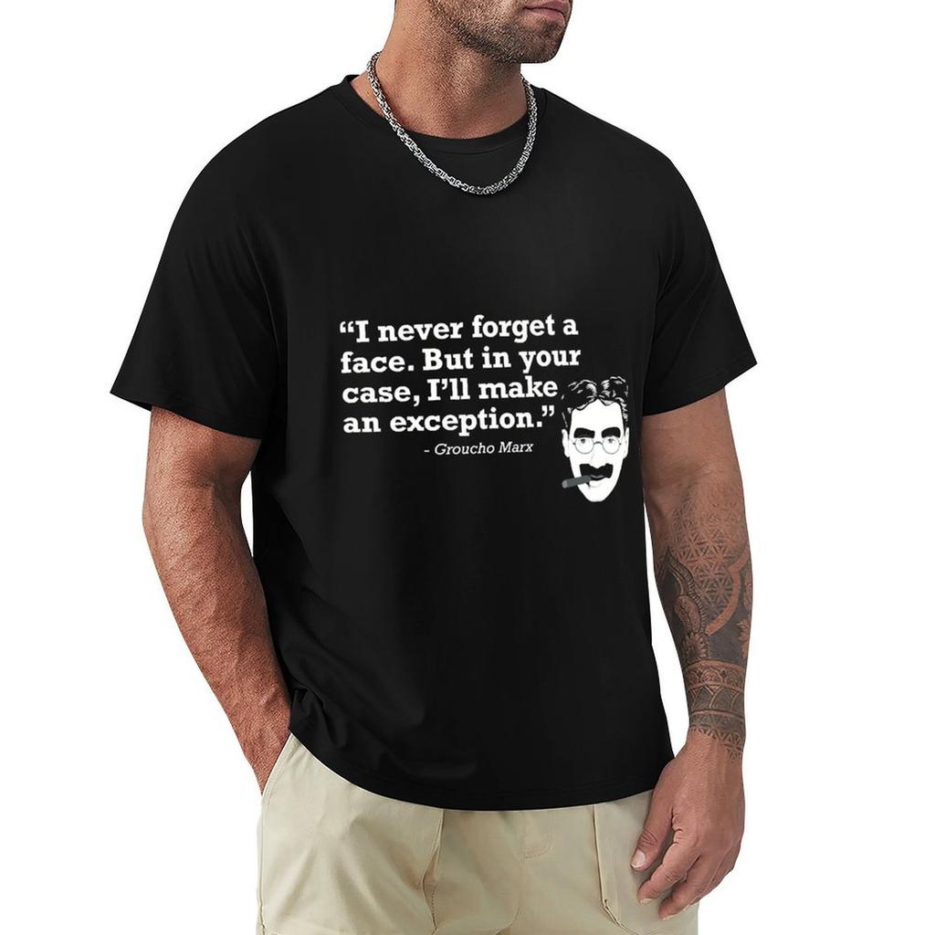 Groucho Quote Tshirt T Shirts For Unisex Pack White Tshirt
