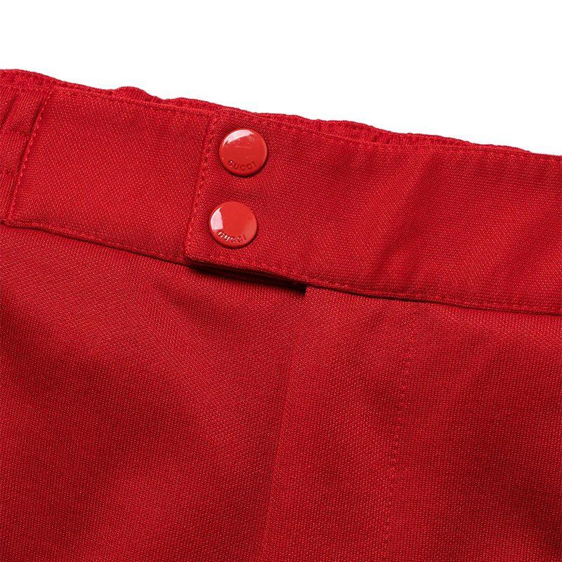 GUCCI Knitted Sweatpants Men's Red 625306-XJCNI-6057