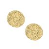 Korean-Style Geometric Circle Earrings: Trendy Irregular Studs for Women