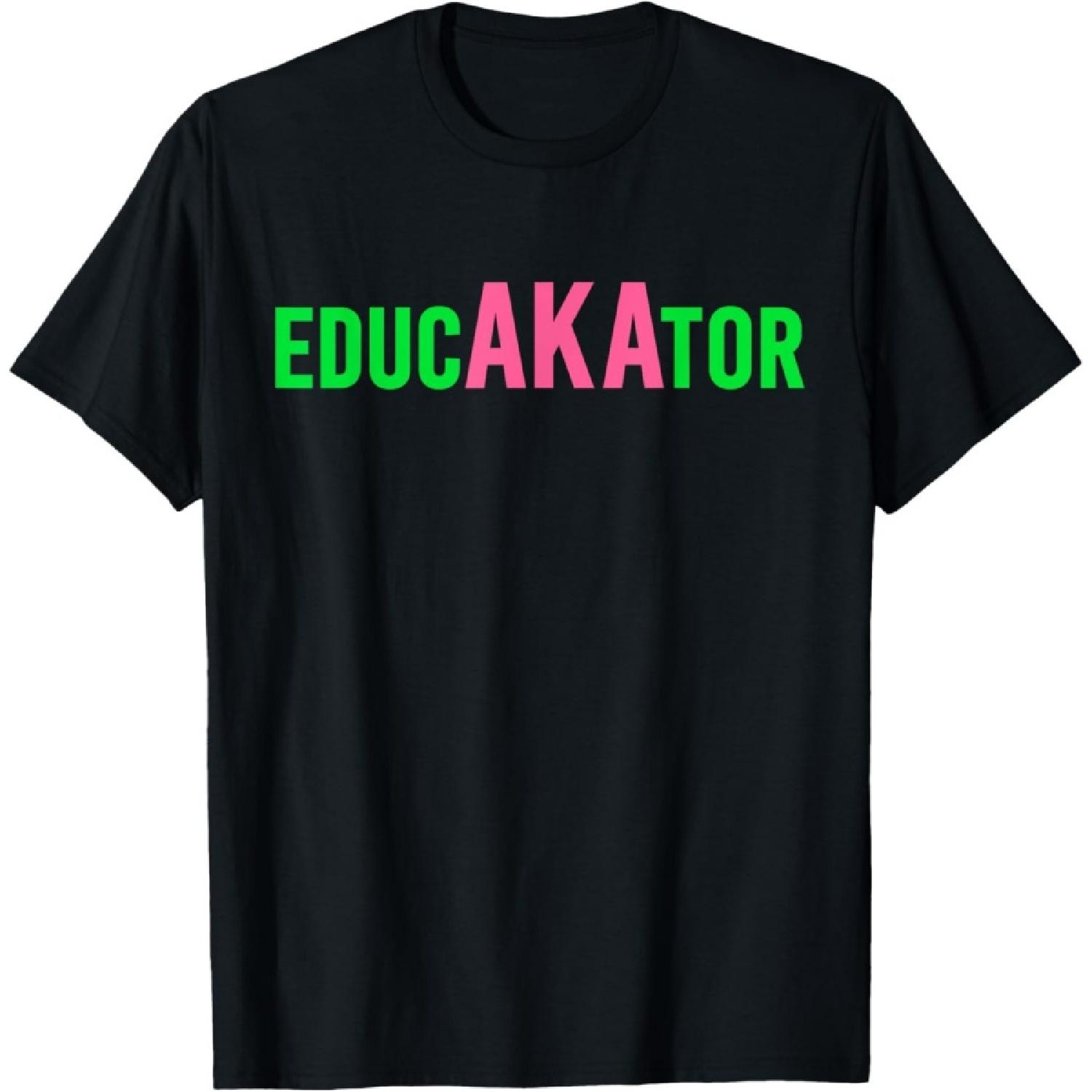 Aka Educator Funny Educators & Teacher Crew School Squad T-Shirt S