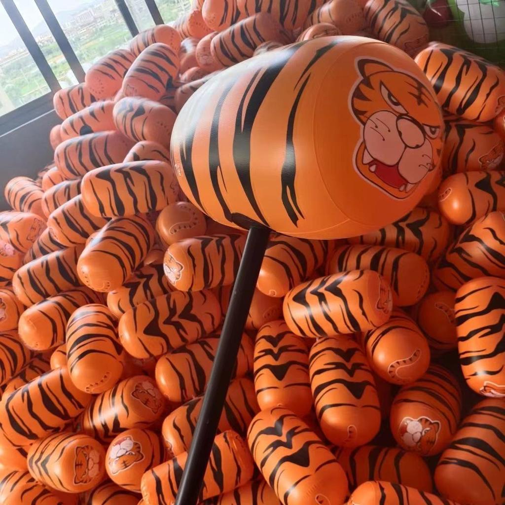 Inflatable 1000 Ton Hammer Mallet Toy - Large Stress Relief Tool