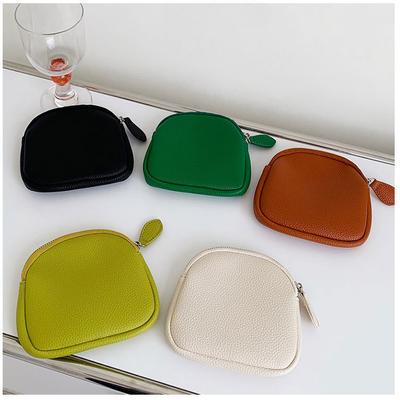 Yeni Kadın Madeni Para Kesesi Fermuarlı Pu Deri Cüzdan Fermuarlı Para Cüzdanı Madeni Para Ruj Kart Saklama Çantası Bayan Clutch Kese