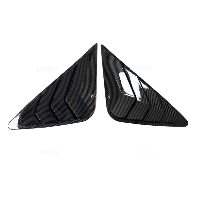 Rear Window Louver Shutter Cover Fit For Hyundai iX35 2010 2011 2012 2013 2014 2015 Side Vent Trim Windshield Car Accessories