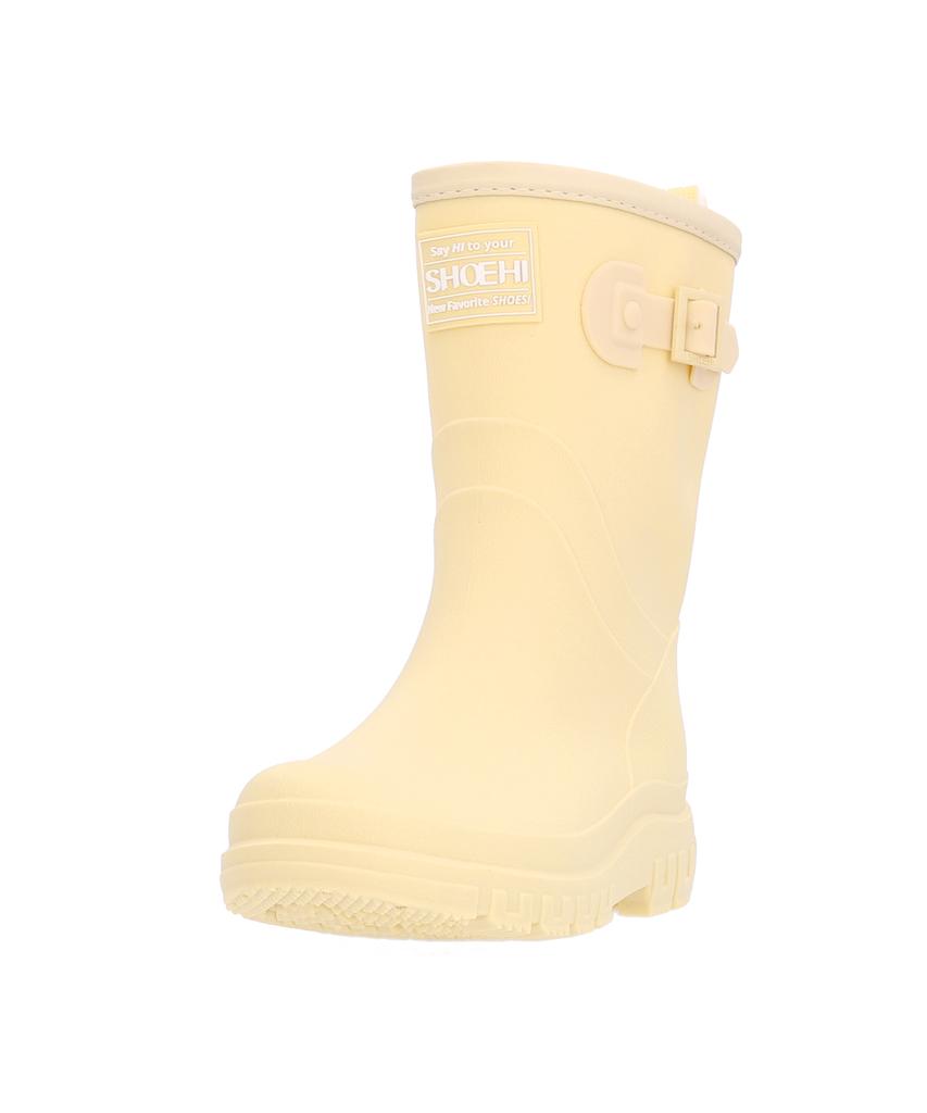 Shoehi Rosalie Belted Mid-Length Rain Boots (2 Colors)_R0011