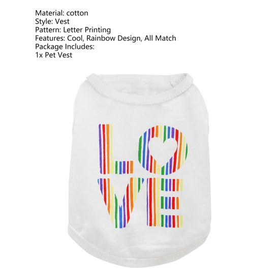 Trendiges Katzen-T-Shirt mit Buchstabenaufdruck, verformt sich nicht leicht, Sommerbekleidung, attraktive Haustier-Tops für zu Hause