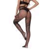 European and American Style Floral Hollow-out Pantyhose, Jacquard Lace Black Stockings, Fishnet Stockings3190