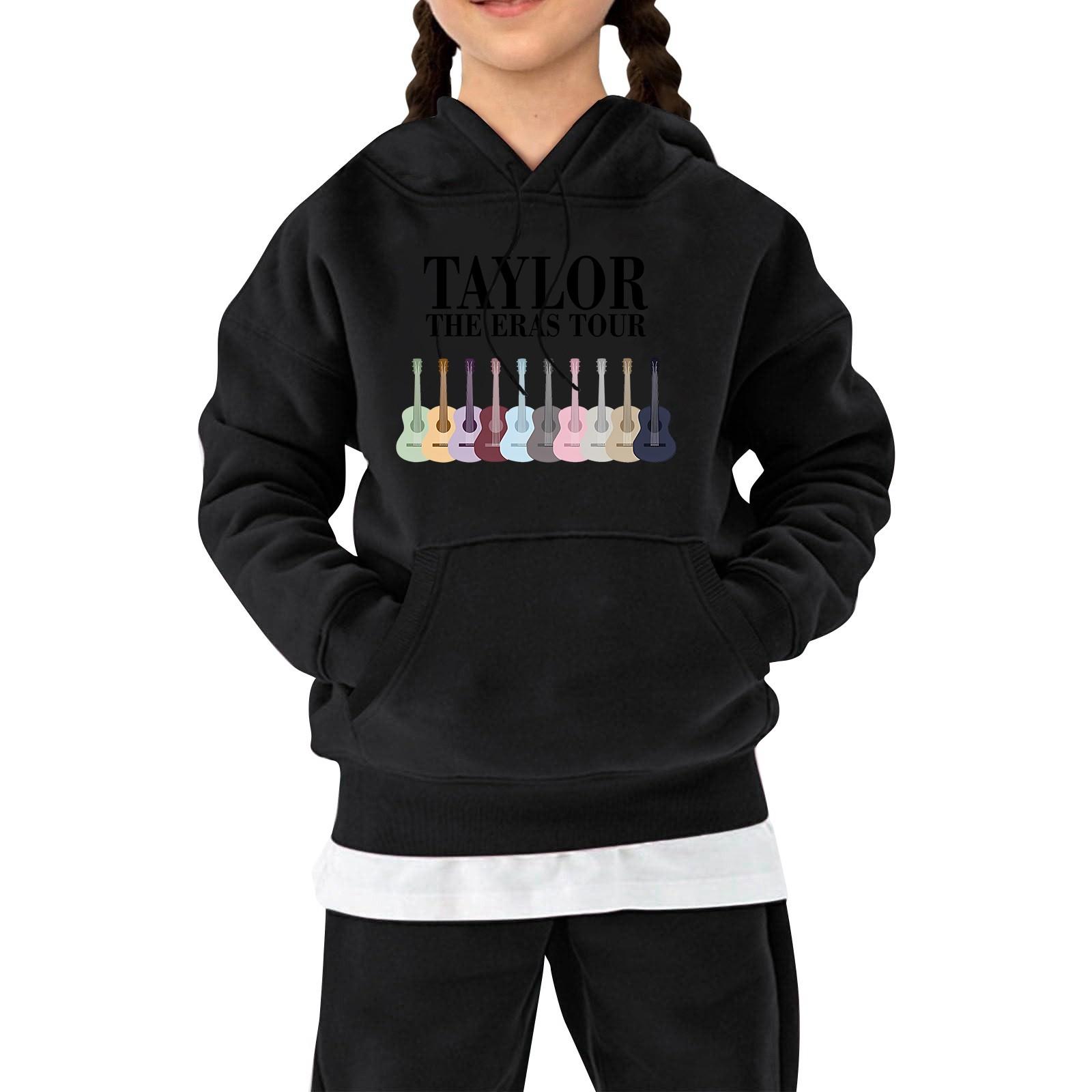 

Детская флисовая толстовка с капюшоном и длинными рукавами, осенне-зимняя, унисекс, повседневный топ с рисунком из мультфильмов 160 чёрный