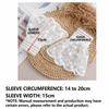 1 Pair Lace Material Lace Cuffs White Color Ruffled Wristband Detachable Cuffs  Photoshoot