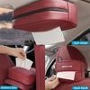 GLC GLB Car Logo Tissue Box Seat Hanging Paper Towel Storage Bag For Mercedes Benz AMG W205 W203 W220 W206 W211 W212 W201 W176