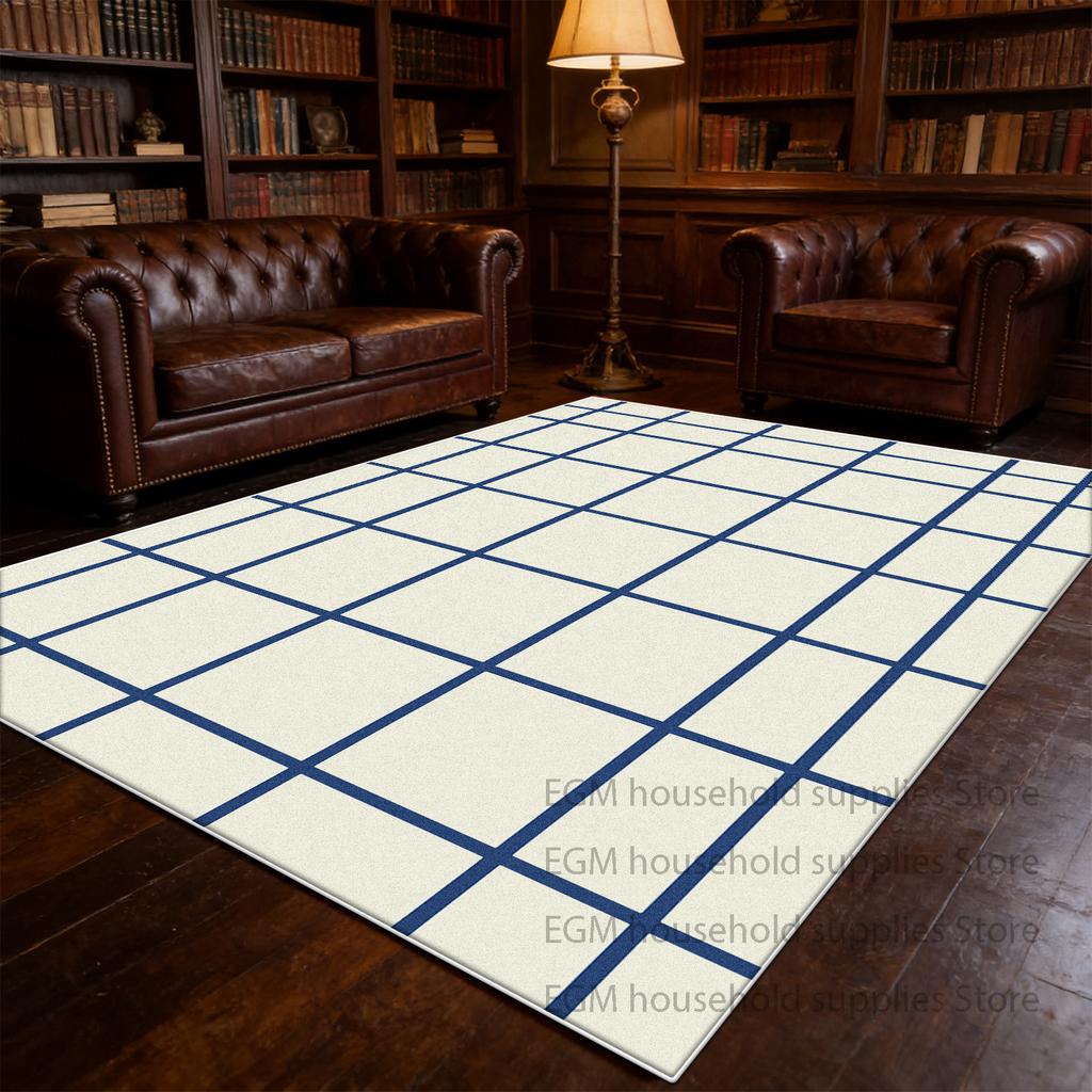 Light Luxury Carpet Simple Modern Style Living Room Decor Cloakroom Customizable Rug Washable Coffee Tables Soft Mat Non-slip