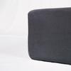 Fitted cotton sheet 90x200 JERSEY HEAVY DUTY anthracite