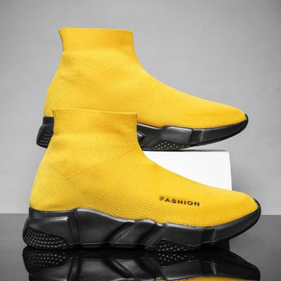 Skarpetki Buty Pary Moda Pojedyncze Buty Oddychające Buty z Siatki Buty sportowe na świeżym powietrzu Średniej wysokości dla Mężczyzn i Kobiet