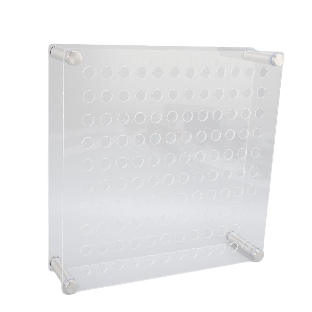 120 Otworów Akrylowy Stojak Ekspozycyjny na Długopisy Wielofunkcyjny Przezroczysty Organizer na Pędzle do Farb Stojak na Długopisy Ołówki Pędzle do Makijażu