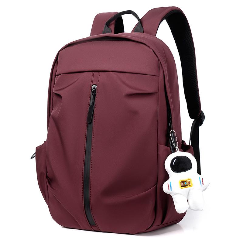 Simple and Casual Backpack, Lightweight Student Schoolbag, High School Student, Large-capacity Female Travel Backpack