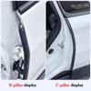 For BYD Seagull Dolphin Mini Surf Car Door Edge Seal Strip Rubber B-Pillar Weatherstrip Waterproof Soundproof Auto Sealant Strip