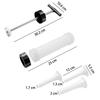 YOMDID Manual Sausage Fillers Sausage Stuffer Meat Filling Tool Practical Sausage Maker Syringe Funnel Nozzle For Sausage Making