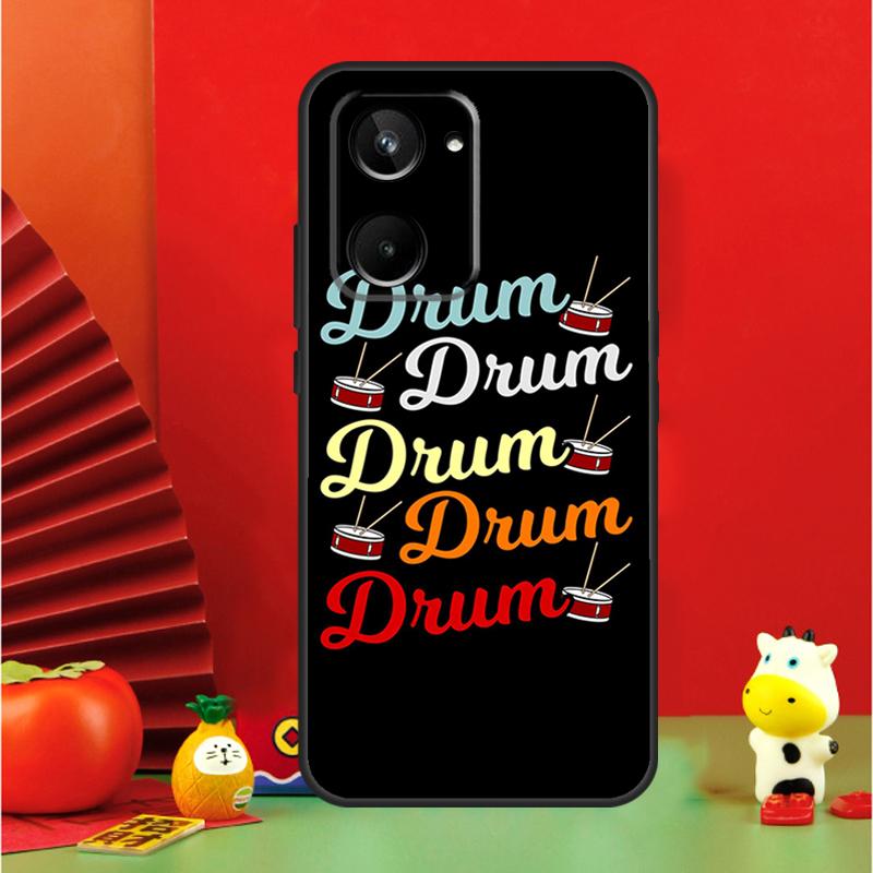 Drum Drummer Music DJ For Realme 15 Pro GT7 GT6 10 11 12 13 14 Pro Plus C65 C67 C63 C61 C51 C53 C35 C75 C55 Case