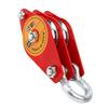 Heavy-Duty Mini Lifting Pulley with Hook and Positioning Wheel