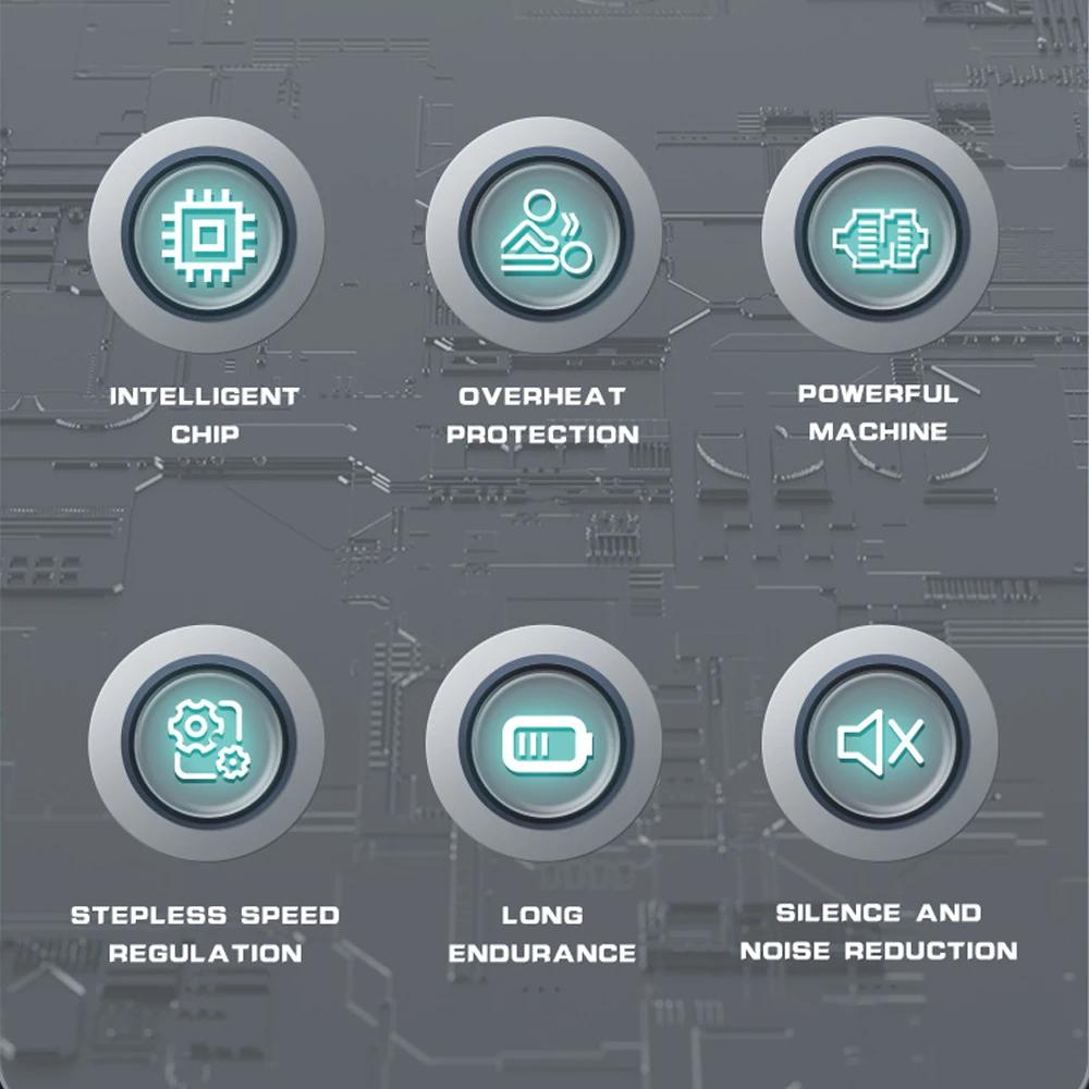 11000RPM High Speed Turbo Fan 8000mAh Air Blower 32M/S Handheld Brushless Jet Blower For Keyboard Dust Cleaning