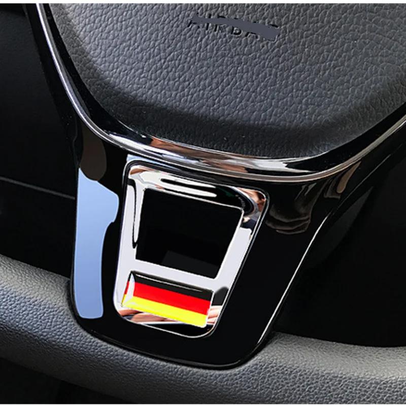 2026 Hot For Volkswagen VW Car Styling Steering Wheel Covers Stickers Accessories For Volkswagen GOLF 7 GTi MK7 POLO 2014 2015 P