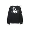 New Era SS23 Letter Print Pullover Crewneck American Sweatshirt Men Sweatshirt Black 13471005
