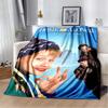 Home‑Alone Classic Film Print Flannel Blanket Soft Warm Throw For Sofa Bedroom Xmas Home Decor Holiday Fan Collectible Gift
