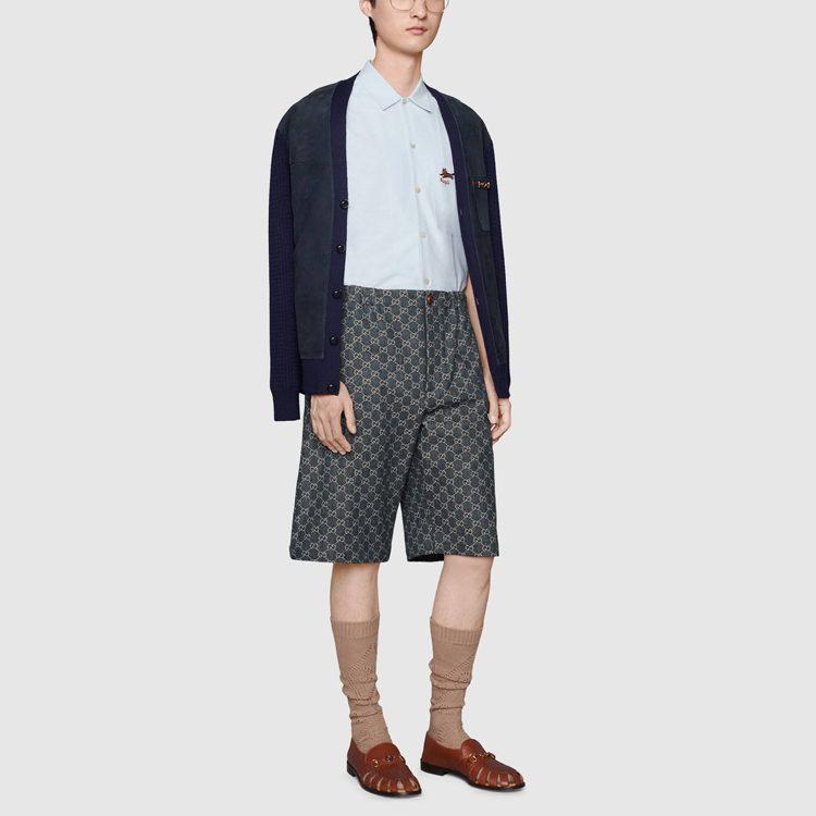 Previous Season GG denim trousers 649093-XDBK1-4266