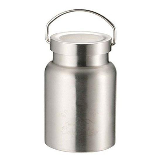 Captain Stag Food Pot Container Water Bottle Double Stainless Steel Vacuum Insulated Heat Retention Cold HD 400ml Monte