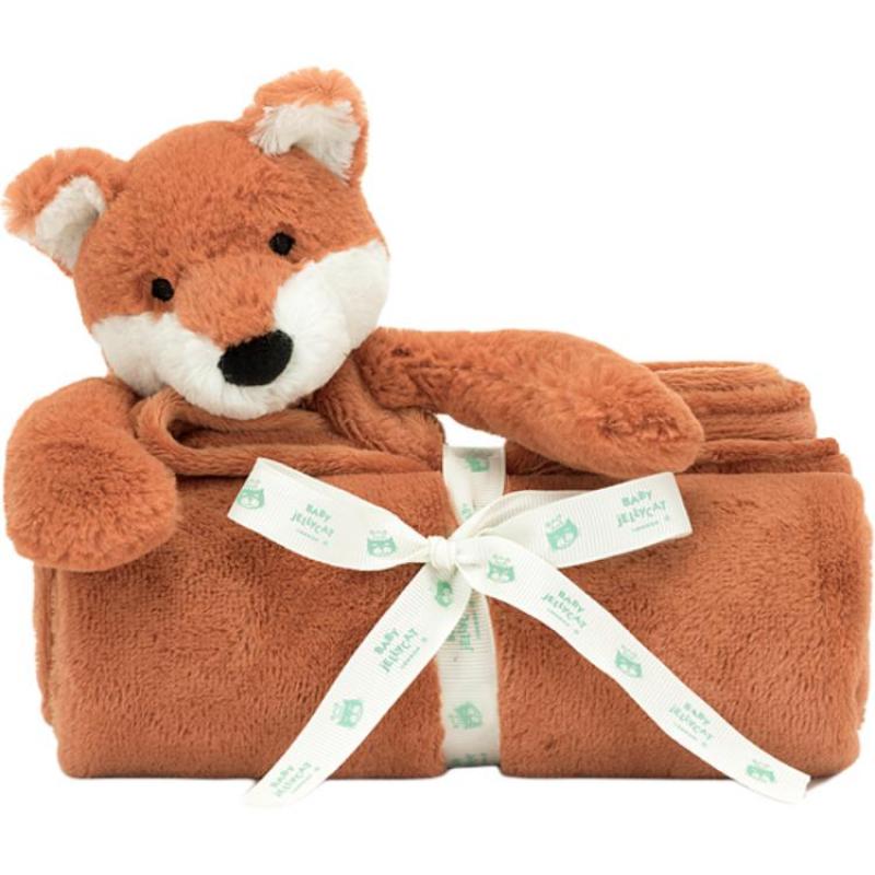 JELLYCAT Shy Little Fox Blanket Cute Doll Peripherals