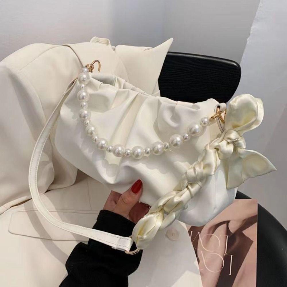 Luxury Luxury Crossbody Bag Small Pearl Shoulder Bag Elegant Women's Handbags  Purses