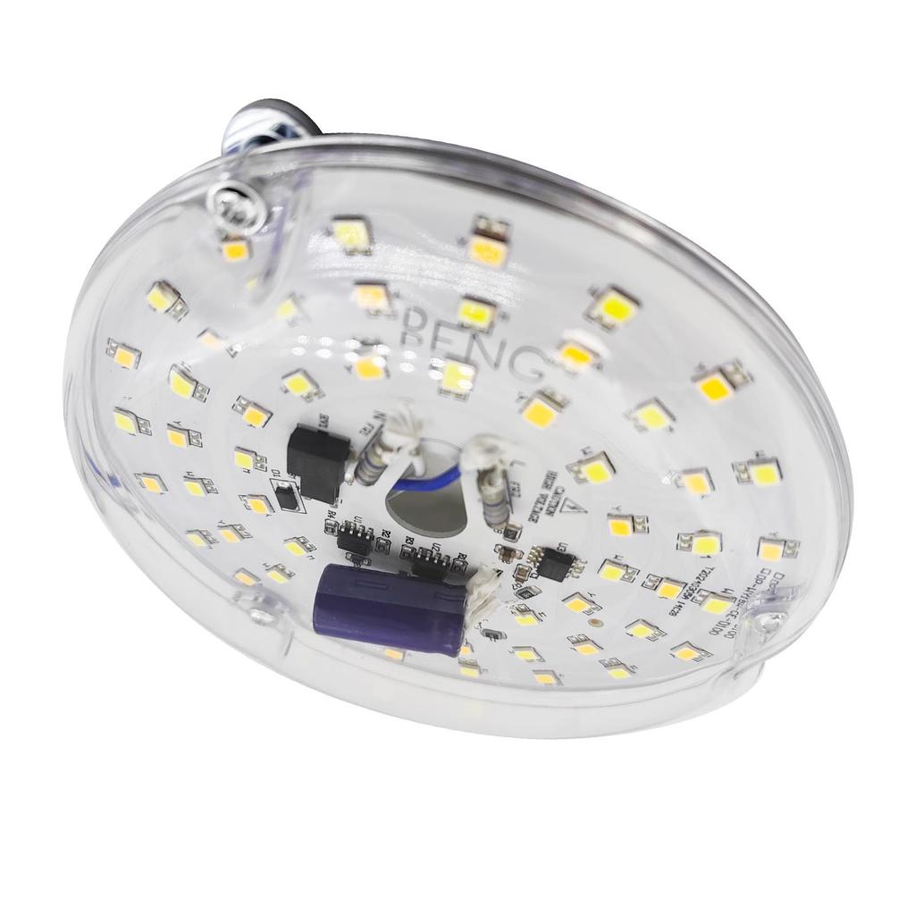 4 Inch Ceiling Fan LED Light Replacement 15w 3CCT 3000K 4000K 6000K 3 Color Dimmable Round LED Ceiling Fan Retrofit Kit