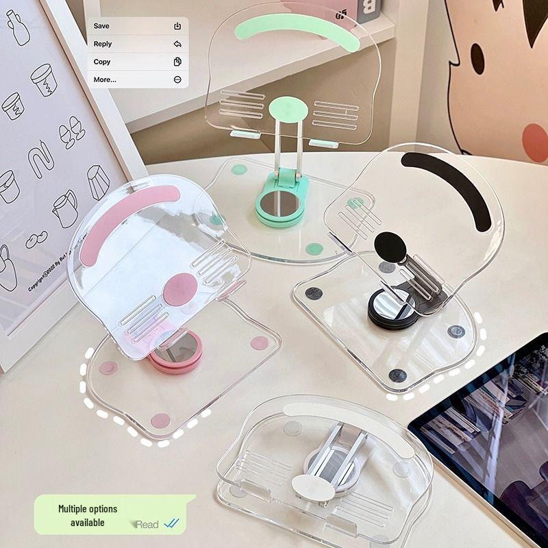 Acryl Verstellbarer 360° Drehbarer Tablet-Ständer