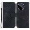 For Realme 11 4G (159.9x73.3x7.95mm) Leather Case Wallet Cover 7-Shape Pattern