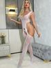 Hot Sexy Open Crotch Fishnet Bodystockings Women Sexy Lingerie Porn Garters Bodysuit Lace Underwear Erotic Outfits Sexy Babydoll