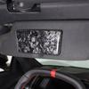 Forged Carbon Fiber Interior Vanity Mirror Panel trim For Corvette C8 -2025