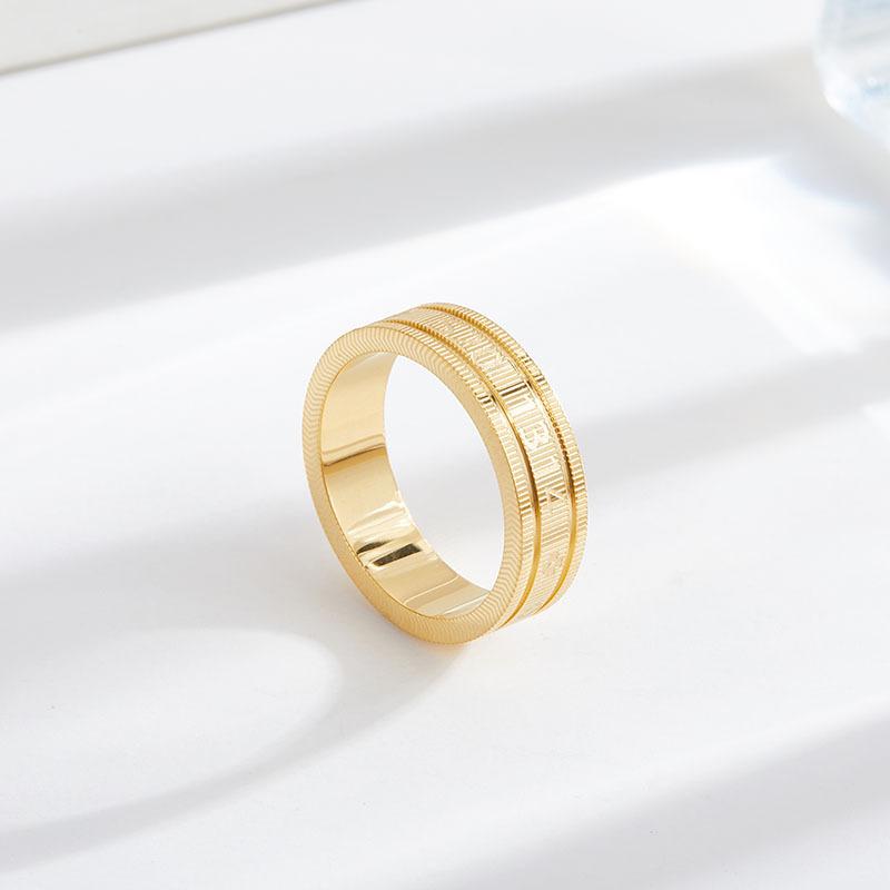 I Love You Forever Titanium Steel Ring Romantic Couple Pair Ring