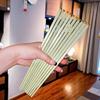 5 Pairs Colored Reusable Chopsticks, Fiberglass Chopsticks Set, Non-Slip, 25.5cm